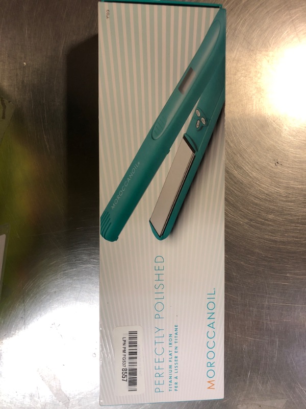 Photo 1 of Moroccanoil Perfectly Polished Titanium Flat Iron
