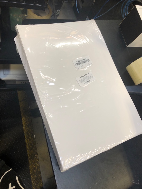 Photo 1 of STYPOP 12 Pack Gift Boxes with Lids for Present - 6 Extra Large 17" (4" Deep) & 6 Large 14" (2" Deep) White Gift Boxes for Clothing Wrapping, Christmas