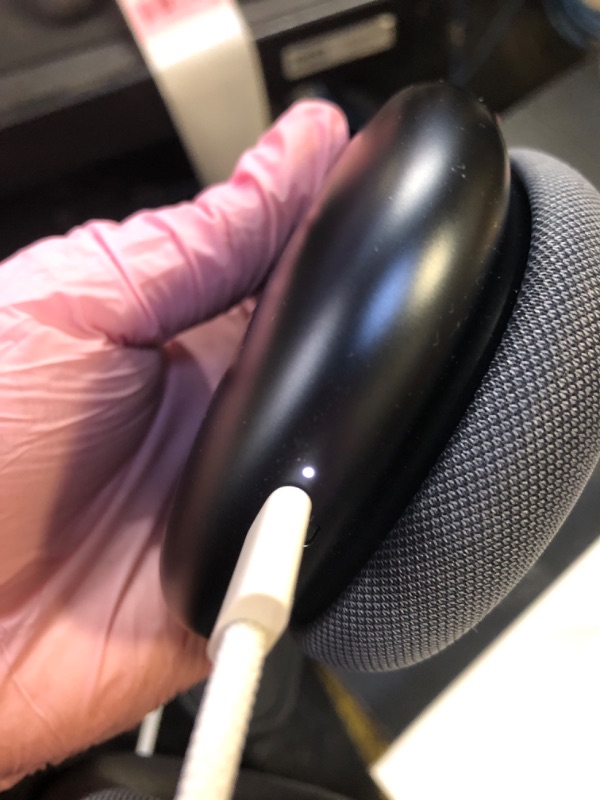 Photo 1 of Apple AirPods Max Wireless Over-Ear Headphones, Pro-Level Active Noise Cancellation, Transparency Mode, Personalized Spatial Audio, USB-C Charging, Bluetooth Headphones for iPhone - Midnight