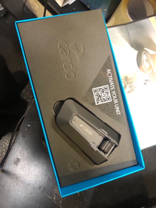 Photo 1 of Cardo Packtalk Neo Motorcycle Helmet Communication Intercom System, Waterproof, 2nd Generation Mesh - Connect Up to 15 Riders, Natural Voice Operation, 40mm High Definition Speakers - Single Pack