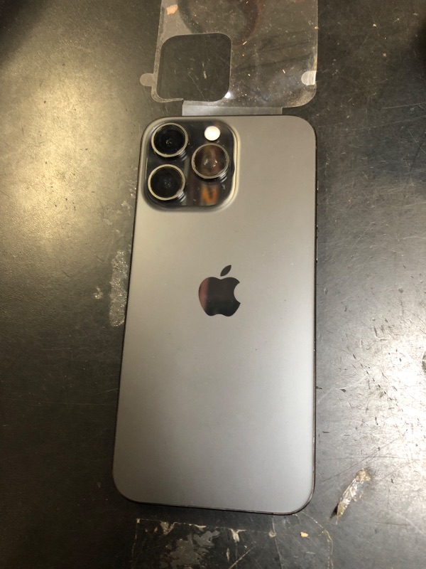 Photo 1 of Apple iPhone 15 Pro Max, 512GB, Black Titanium - Unlocked (Renewed)