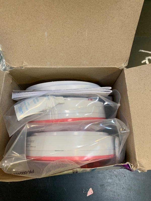 Photo 1 of Kidde  & Carbon Monoxide Detector, 10-Year Battery Powered, Voice Alerts, LED Warning Light Indicators, 2 Pack