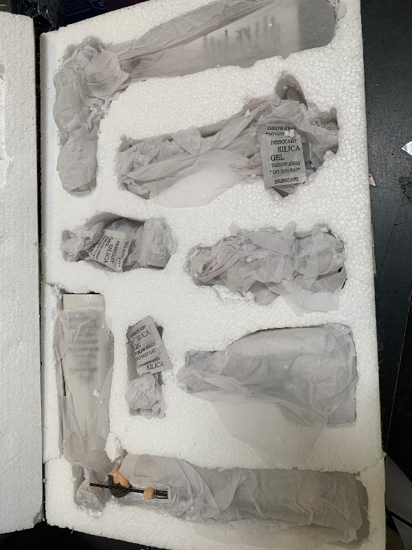 Photo 1 of Lighthouse Christian Products A Savior is Born 9 Piece 7.25 Inch Resin Scriptured Christmas Nativity Set