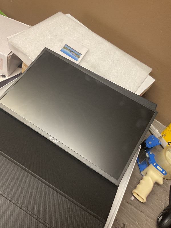 Photo 1 of SEE NOTES AND PICTURES,,,,,,,,MT-VIKI 18.5 inch Portable Monitor 1080P 100Hz 72% NTSC, Large Portable Screen Stand, FHD IPS Screen HDR Gaming Display, Travel Second Monitor for Mac PC Xbox PS4/5