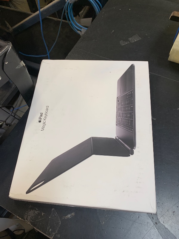 Photo 1 of Apple iPad Magic Keyboard Case for iPad Pro 13-inch (M4), Great Typing Experience, Built-in Trackpad, Function Row, US English - Black