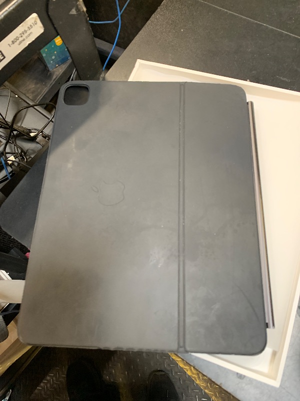 Photo 1 of Apple iPad Magic Keyboard Case for iPad Pro 13-inch (M4), Great Typing Experience, Built-in Trackpad, Function Row, US English - Black