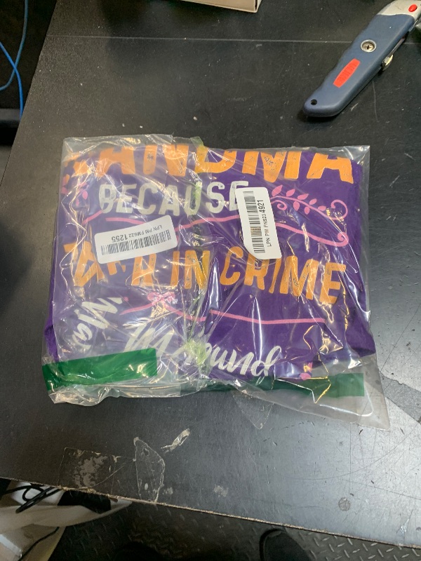 Photo 1 of They Call Me Grandma Because Partner In Crime T-Shirt SM