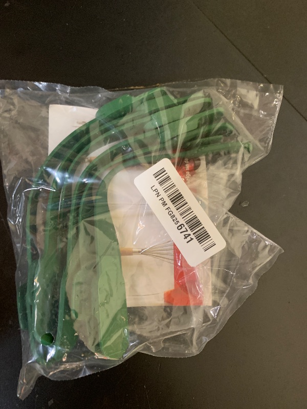 Photo 1 of Command Garland Holder, Fireplace Mantle Garland Holder for Displaying Garlands, Wreaths, and Holiday Decor Without Leaving Damage, Holes, or Residue, Holds 2lbs, Green, 6 Pack