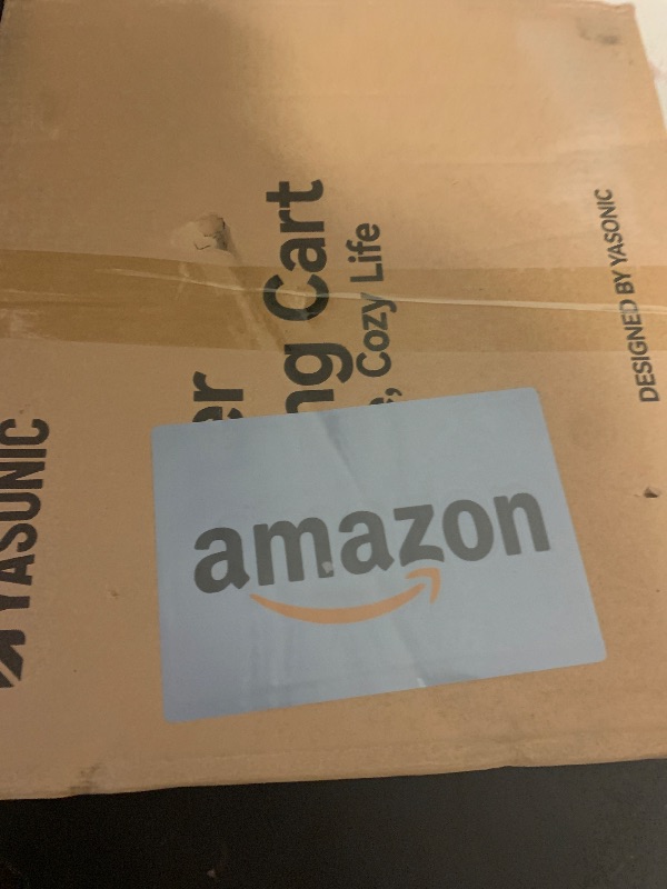 Photo 1 of
YASONIC 3 Tier Rolling Cart - Metal Utility Cart with Wheels, Hanging Cups, Hooks, Heavy Duty Mesh Rolling Storage Cart Organizer, Craft Cart for Kitchen...