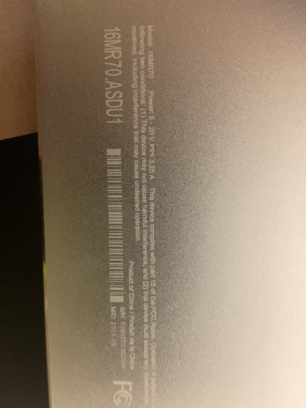 Photo 1 of 16MR70.ASDU1 16” gram +view IPS Portable Monitor