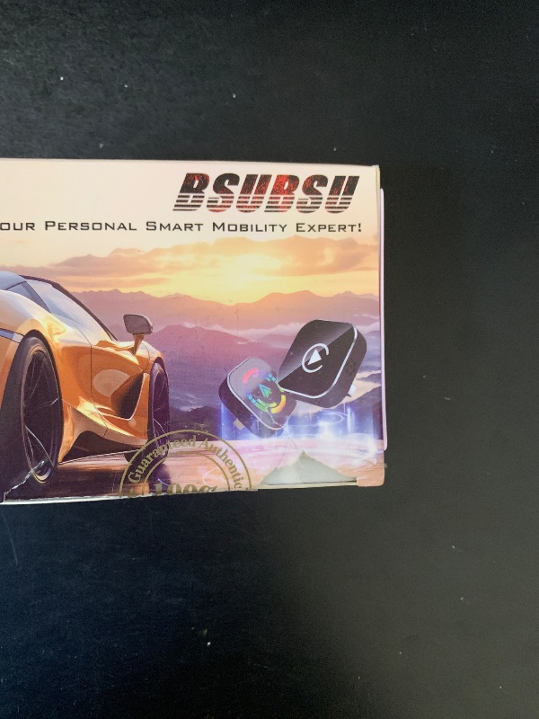 Photo 1 of Wireless CarPlay Adapter, 2026 Upgraded Wired to Wireless for Apple CarPlay & Android Auto, Mini USB Design Car Play Adapter with Type-C Extension, Plug and Play, Stable Connection & No Latency