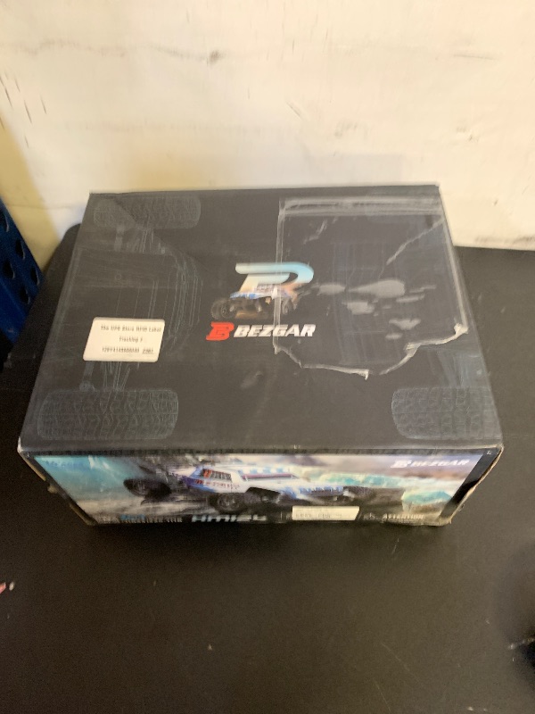 Photo 1 of BEZGAR HM124 Brushless RC Car - 1:12 Scale 52+KM/H High Speed RC Truck, 4x4 Offroad Waterproof for All Terrains, Hobby Grade Remote Control Truck for Adults and Kids Boys with Rechargeable Battery