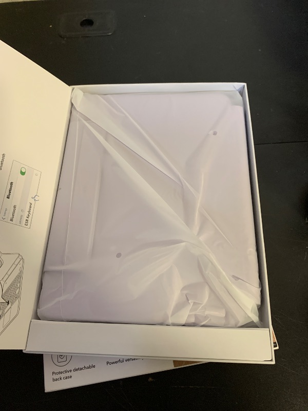 Photo 1 of ESR iPad Air 11 Inch Case with Keyboard (M3/M2, 2025/2024) & iPad Pro 11/Air 5th/4th Gen Keyboard, Easy-Set Magnetic Stand, Portrait/Raised Modes, with Removable Protective Case, Purple