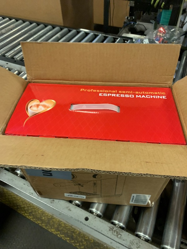 Photo 1 of HIBREW H10B - 51mm Espresso Machine - Temperature & Cup Volume Adjustable at will - With Intelligent Display Screen & Pressure Gauge - Stainless Steel Body (Stainless steel)