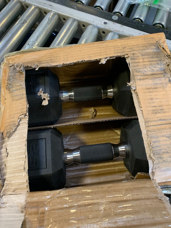 Photo 1 of CAP Barbell 50 lbs Coated Dumbbell Set with Comfort handle, 25LBx2