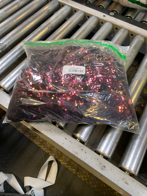 Photo 1 of Dress the Population Womens Natalie Long Sleeve Round Neck Front Side Slit Bodycon Midi Special Occasion, Port, X-Large US