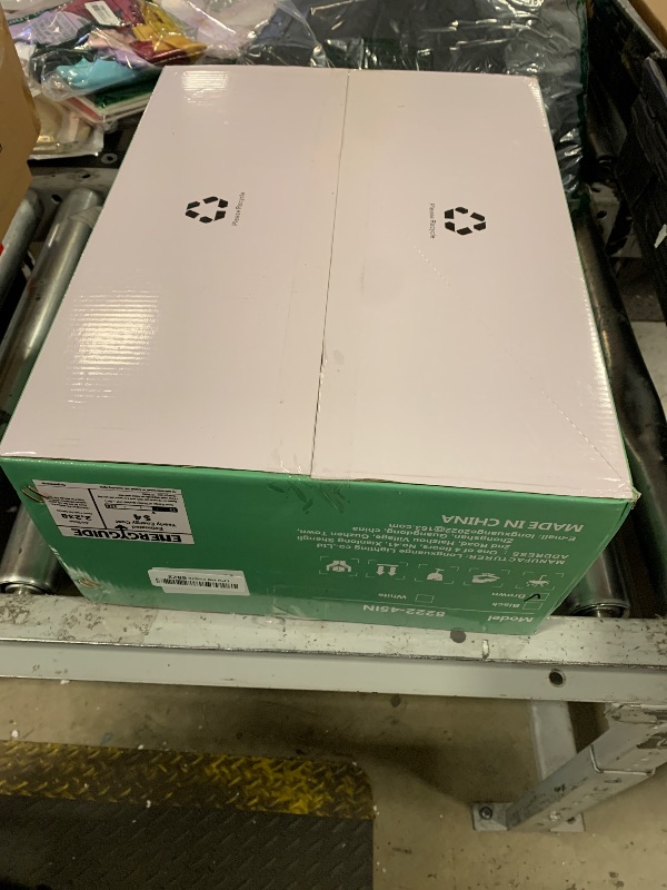 Photo 1 of Kviflon Ceiling Fans with Lights and Remote/APP Control, 45 Inch Low Profile Tropical Ceiling Fan for Living Room Bedroom, Outdoor Flush Mount Palm Leaf Ceiling Fan for Patios Porch, Brown