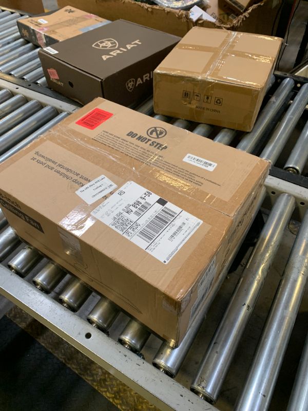 Photo 1 of 48 Inch Flush Mount Ceiling Fan no Light, Black Ceiling Fan with Remote, 6-Speeds, Quiet Reversible DC Motor, Indoor/Outdoor Ceiling Fans without Lights for Patio, Living Room, Bedroom