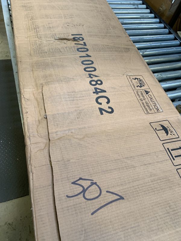 Photo 1 of iPormis Queen Size Bed Frame with Lift up Storage & Wingback Headboard, Upholstered Velvet Bed Frame with Storage, Hydraulic Storage,White