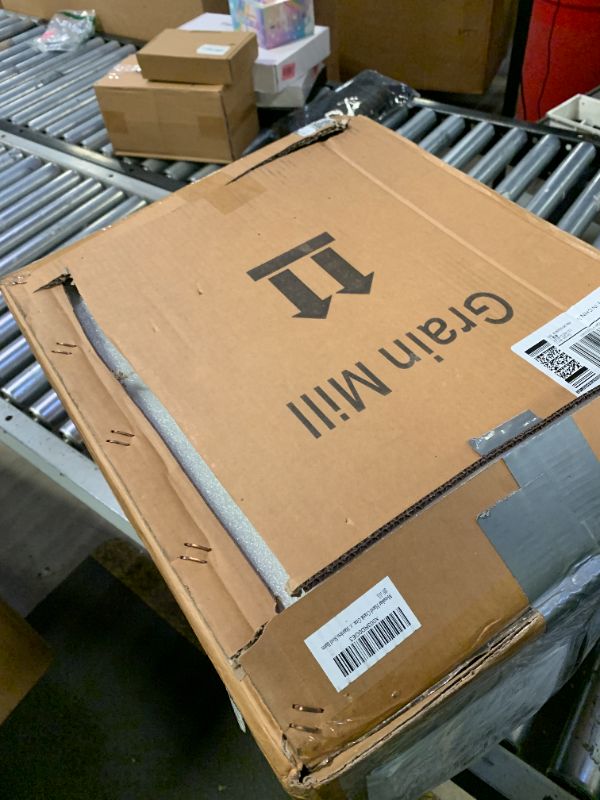 Photo 1 of Mosakar Manual Hand Grain Mill. Corn Wheat Flour Grinder. Masa Peanut Butter Maker. Stainless Steel Burrs