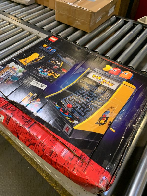 Photo 1 of LEGO Icons PAC-Man Arcade Building Sets for Adults - Collectible Office, Shelf, or Bedroom Decor - Gifts for Men & Women - W/Moving Handle to Recreate Game - 10323