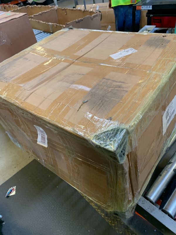 Photo 1 of Wall Mounted Folding Ladder with Handrails, Pull Down System Attic Stairs, Telescopic Attic Ladder, Applicable Height 9.6-10ft, Attic, Basement, Warehouse, Passage Folding Stair (White, 12 Steps)