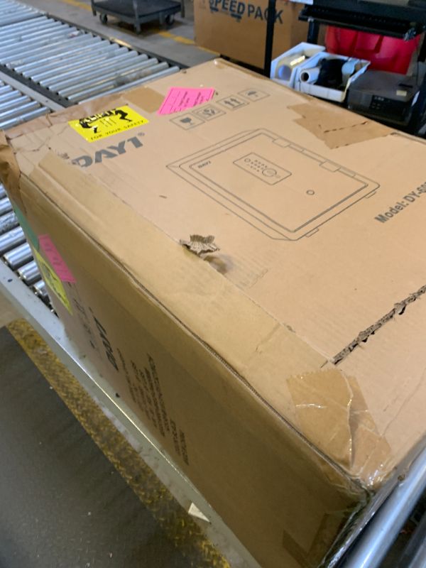 Photo 1 of DAYI Fireproof Safe, 3.0 Cubic Feet Biometric Fingerprint Fire Proof Safes Box for Home Documents Money, Digital Touchpad Security Safe Dual Alarm System - DY-60FP