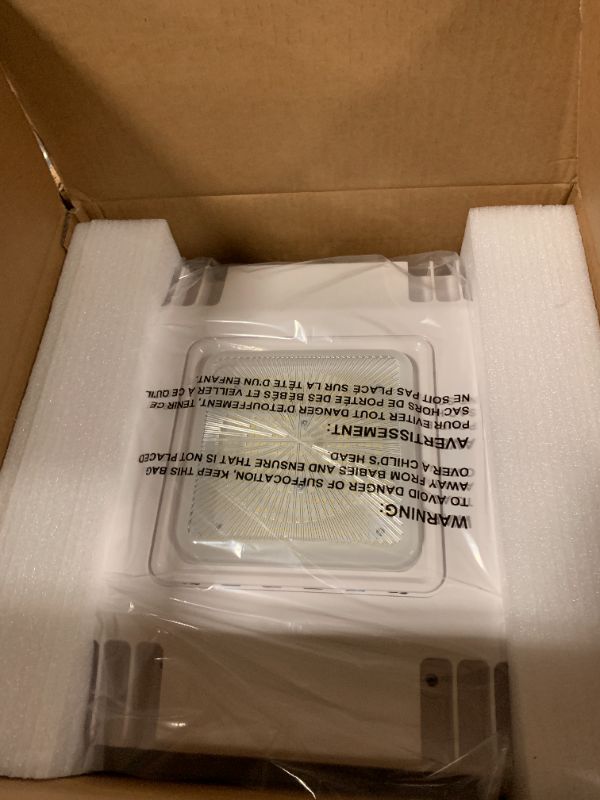 Photo 1 of LED Canopy Gas Station Light, 150W 21000LM Surface Mount LED Carport Ceiling Light 5700K (600W HID/HPS Equivalent), 100-277V IP65 DLC & UL Listed