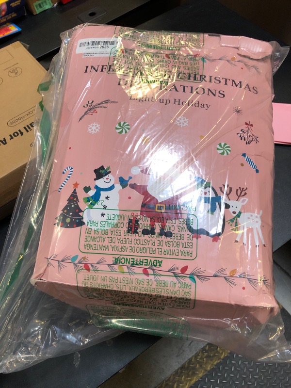 Photo 1 of 10FT Christmas Inflatables Gingerbread House Archway, Blow up Christmas Inflatables Archway with Gingerbread Man Outdoor Decorations with Build-in LED Lights for Garden Lawn Porch Holiday Party Decor