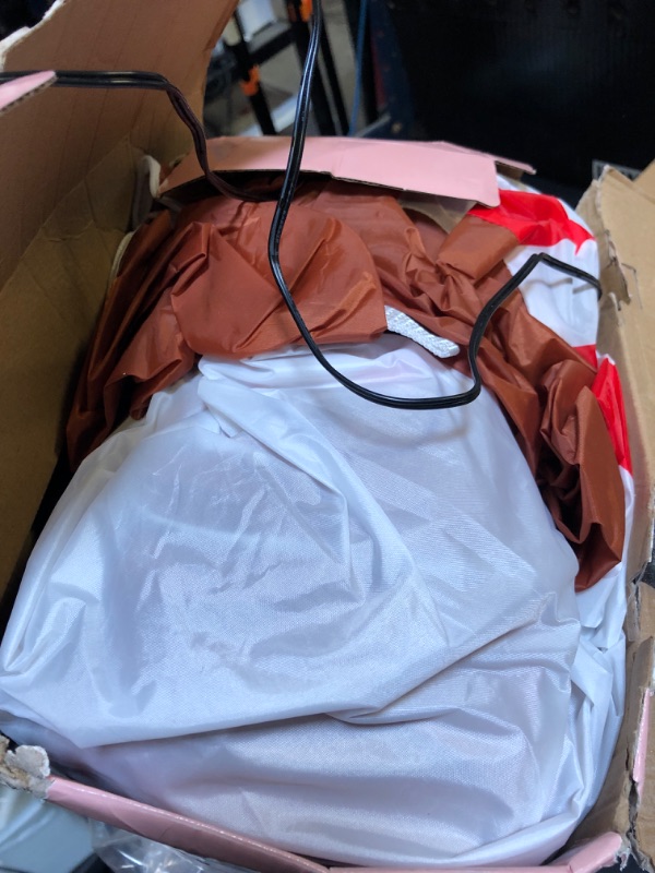 Photo 1 of 10FT Christmas Inflatables Gingerbread House Archway, Blow up Christmas Inflatables Archway with Gingerbread Man Outdoor Decorations with Build-in LED Lights for Garden Lawn Porch Holiday Party Decor