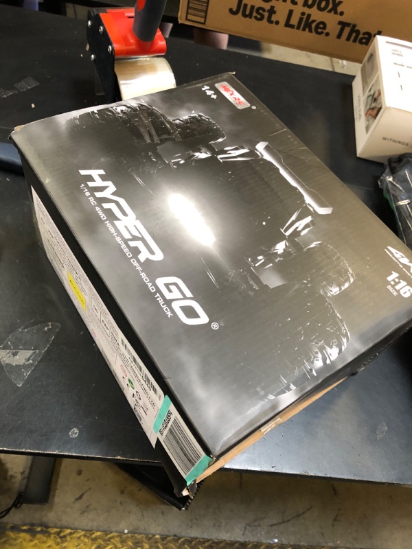 Photo 1 of HYPER GO H16BM 1/16 RTR Brushless High Speed Electric 4X4 Off-Road Fast RC Car, Max 42mph, RC Truck, Remote Control, 2 Lipo Batteries for Adult, Compatible with 3S Lipo