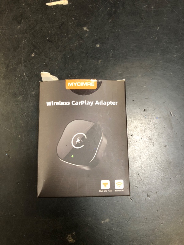 Photo 1 of ?2026 Upgarded? Wireless CarPlay Adapter for iPhone, Mini USB Design for Cars with Wired CarPlay, Fast Connection,5.8GHz WiFi,No Delay, Compatible with iOS 10+ & iPhone 6+, USB/Type C,Plug and Play
