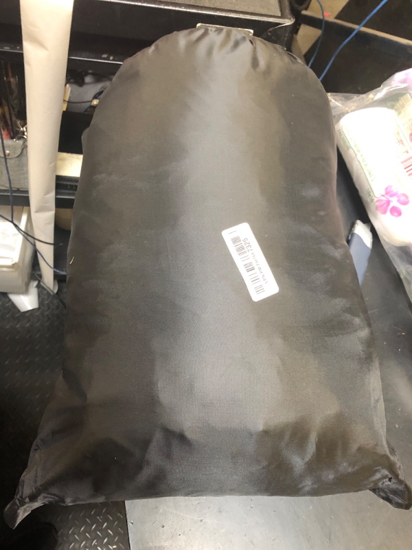 Photo 1 of Morhept Pickup Truck Cover Waterproof All Weather, Outdoor Indoor Truck Protection Cover for Ford f150 / Chevy Silverado/Dodge Ram 1500, Truck Tarp Cover Black(Length 230 to 242 inch)