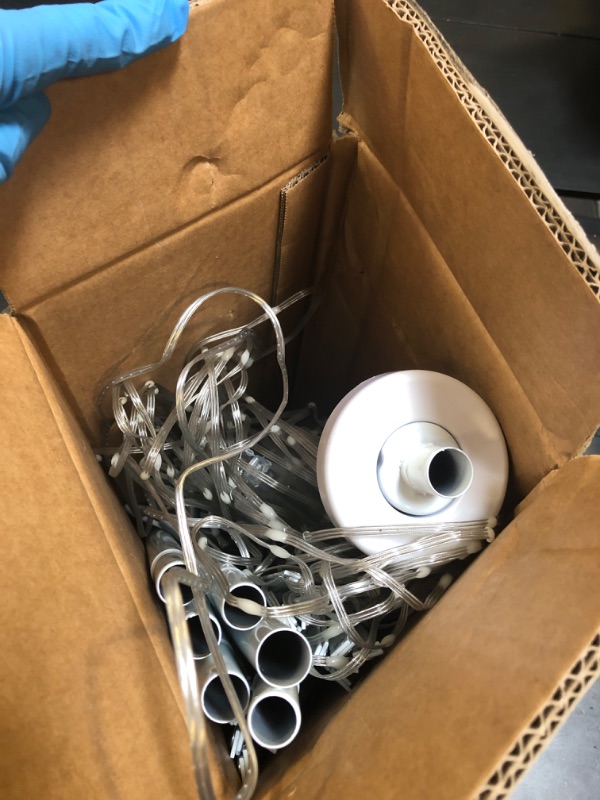 Photo 1 of FANCILLUMA 8 FT Outdoor Christmas Tree,Smart APP Remote Control RGB Color Changing DIY Timer LED Christmas Tree for Indoor Outdoor Decorations