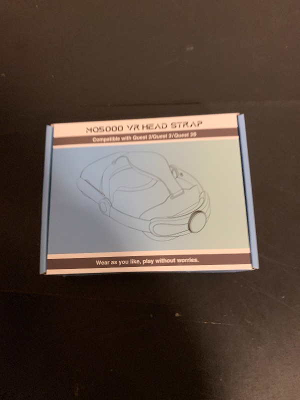 Photo 1 of Kawaye Head Strap Compatible with Meta Quest 3S/Quest 3/Quest 2, Adjustable Halo Strap Replacement for Elite Strap, VR Headset Straps with Large Cotton Backpad Enhanced Support&Comfort-MQ5001