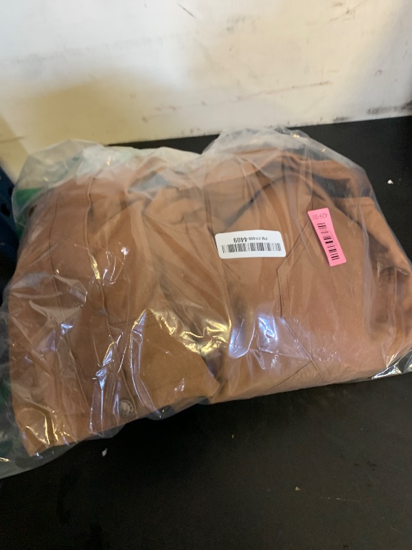 Photo 1 of HISEA Insulated Bib Overalls for Men, Winter Water Resistant Duck Canvas Overall, Loose Fit Utility Workwear for Cold Weather