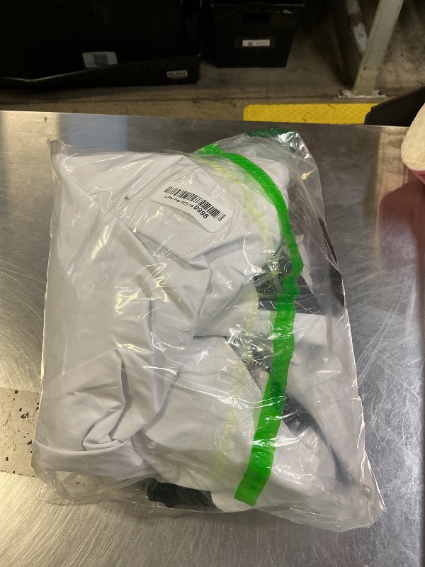 Photo 1 of TACVASEN Men's Bomber Jackets Casual Fall Winter Warm Full Zipper Jacket Windproof Water Resistant Padded Coats White Medium