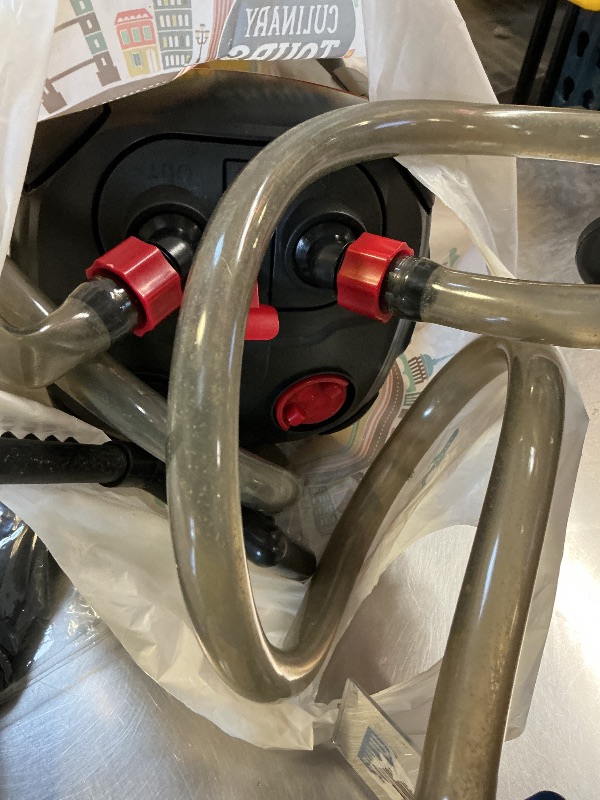 Photo 1 of PONDFORSE 172GPH Canister Filter, External Aquarium Filter Ultra-Quiet Water Circulation Cleaning Machine with Media for Fish Tanks and Aquariums Up to 30 Gallons (172GPH)