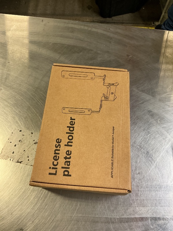 Photo 1 of 2026 Upgraded Lockable No Drill Front License Plate Holder for Model Y Juniper, License Plate Mount Kit with Anti-Theft Design for Tesla Model Y Juniper Accessories,No Block Bumper Camera Visibility