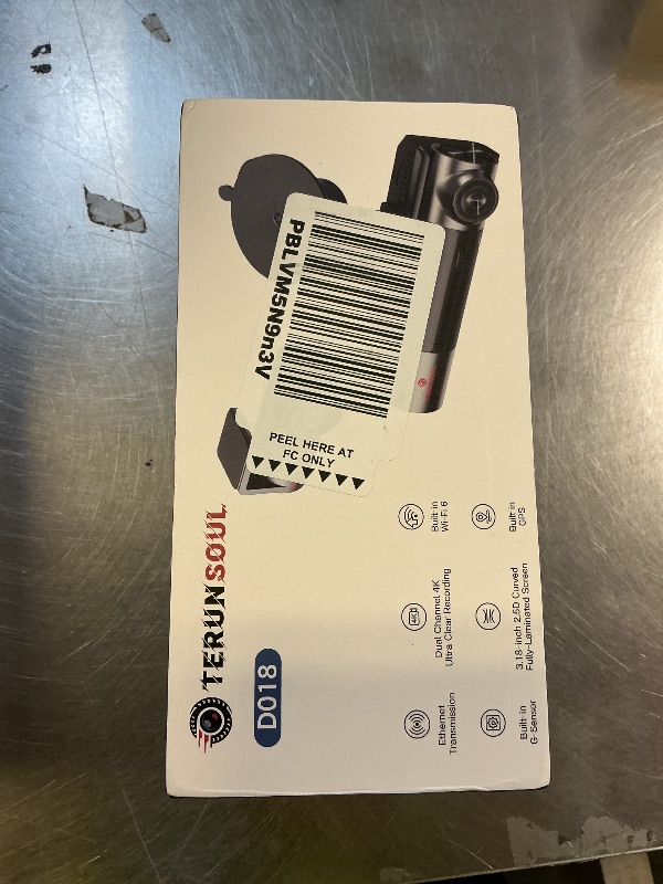 Photo 1 of TERUNSOUl 4K+4K+1080P 3 Channel Dash Cam Front and Rear with Cabin, Free 128GB Card Included, 5.8GHz WiFi6 - up to 20MB/s, IR Night Vision, Built-in GPS, G-Sensor, 24H Parking Mode, Support 512GB Max