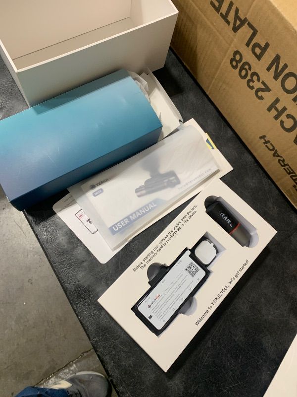 Photo 1 of TERUNSOUl 4K+4K+1080P 3 Channel Dash Cam Front and Rear with Cabin, Free 128GB Card Included, 5.8GHz WiFi6 - up to 20MB/s, IR Night Vision, Built-in GPS, G-Sensor, 24H Parking Mode, Support 512GB Max