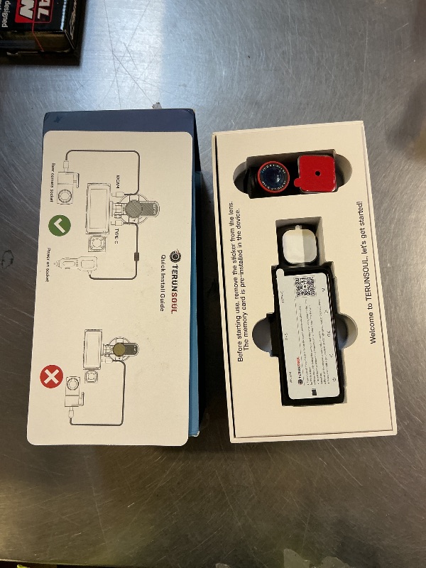 Photo 1 of TERUNSOUl 4K+4K+1080P 3 Channel Dash Cam Front and Rear with Cabin, Free 128GB Card Included, 5.8GHz WiFi6 - up to 20MB/s, IR Night Vision, Built-in GPS, G-Sensor, 24H Parking Mode, Support 512GB Max