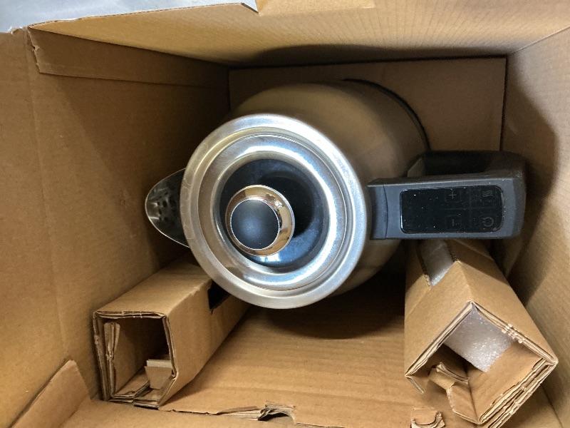 Photo 1 of Electric Kettle Temperature Control, 1.7L 1500W Electric Tea Kettle with 13 Temperature Settings, Strix Thermostat, LED Display&Touch Control, Auto Shut-Off Protection, Boil Dry Protection