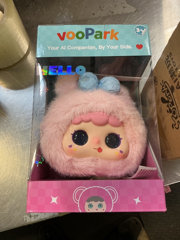 Photo 1 of voopark AI Smart Stuffed Animal with ChatGPT - Multilingual Emotional AI Companion Plush Toy, Interactive Learning Assistant & Memory Trainer for Kids 3+, Parental Control App with Chat Summary