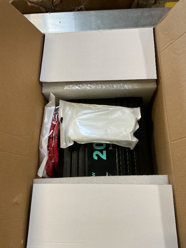 Photo 1 of LANDERPOW Pure Sine Wave Inverter 2000 Watt, 12V DC to 120V AC Inverters for RV, Truck, Solar, Home, Power Inverter with 3 AC Outlet, 30W USB-C, 5V 3.1A USB, Hardwire Port, Remote Control, Surge 4000W