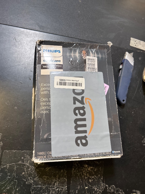 Photo 1 of Philips Sonicare DiamondClean 9900 Prestige Electric Toothbrush - with SenseIQ Technology and Advanced AI App, 5 Brushing Modes, 3 Intensity Levels, Charging Travel Case,Midnight Blue, Model HX9990/12