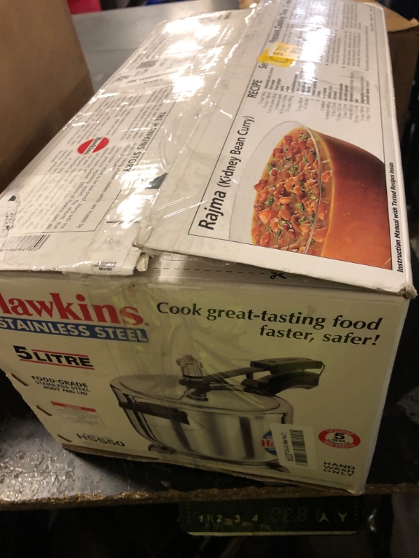 Photo 1 of Hawkins B25 Pressure cooker, 2 Litre, Silver