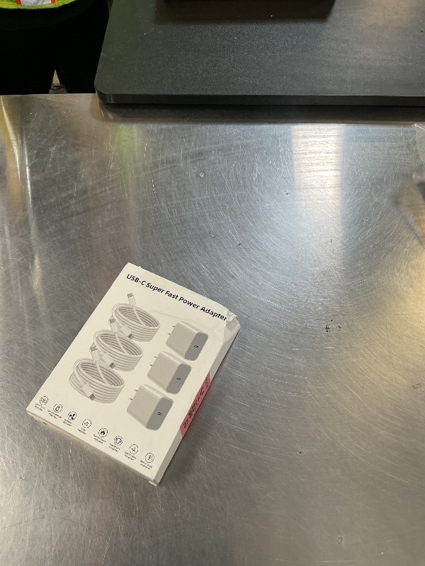 Photo 1 of ?Apple MFi Certified?iPhone Charger Fast Charging,3Pack Apple Charger Adapter Super Fast Charger iPhone 6FT USB C to Lightning Cable Cord for iPhone 14 Pro Max/14 Plus/13 MiNi/13/12/11/10/X/SE/AirPods