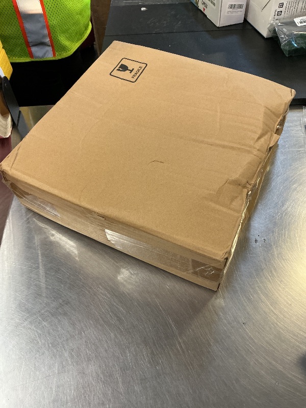 Photo 1 of Cedilis 12 Pack Gold Charger Plates, 13" Decorative Round Dinner Plate Chargers, Reusable Plastic Dinner Chargers with Fluted Rim for Wedding, Thanksgiving, Christmas Table Decor