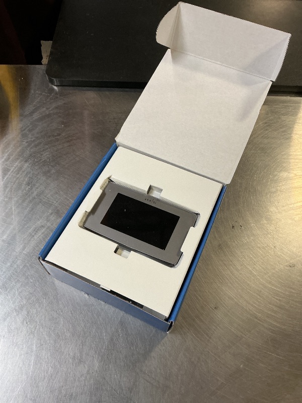 Photo 1 of Sensi Touch Smart Thermostat by Emerson with Touchscreen Color Display, Programmable, Wi-Fi, Mobile App, Easy DIY, Data Privacy, Works with Alexa, Energy Star Certified, ST75S-Silver, C-Wire Required